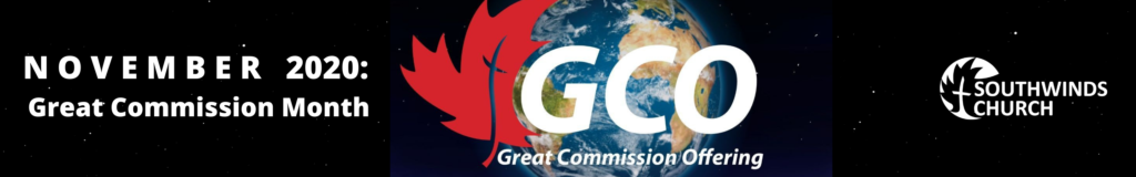 Great Commission Month Banner